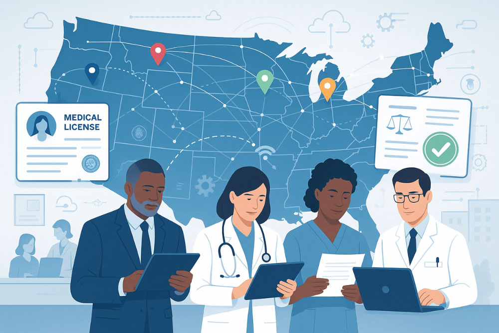 Multi-state credentialing